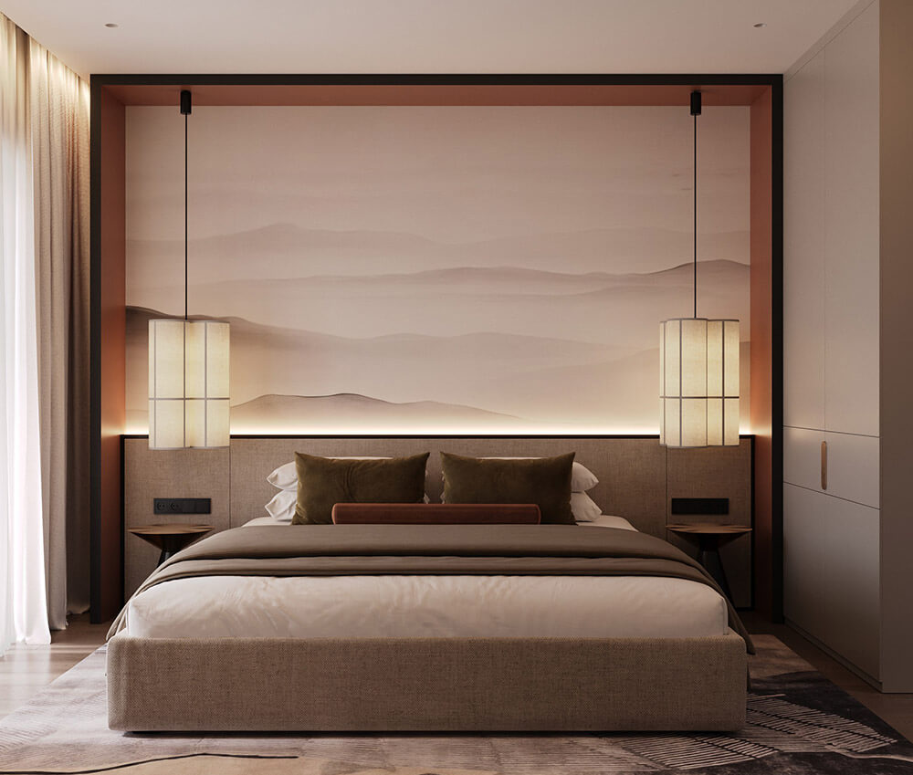 Интерьер апартаментов в ГК Белые Ночи Сочи