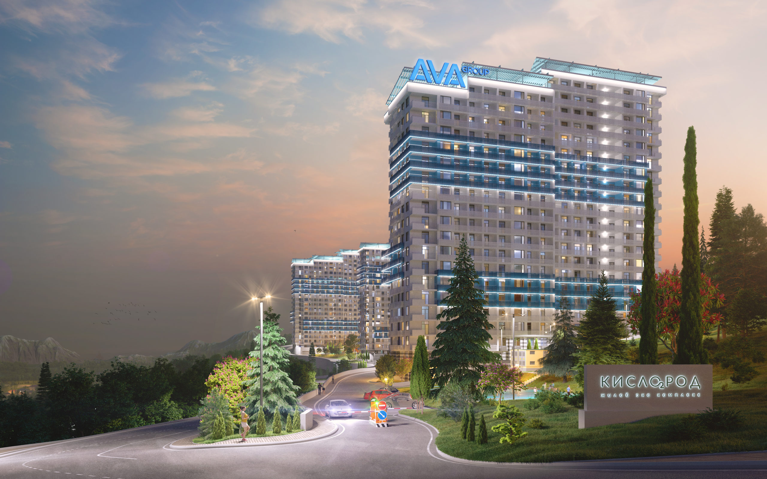 ГК Кислород Сочи — сданный wellness-комплекс в хвойном лесу